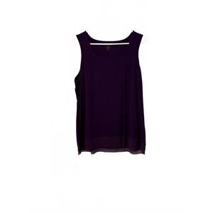 Coldwater Creek Women’s Purple Tank Top 1X